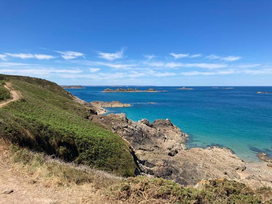 Douceur De Vivre En Bord De Mer - Jacuzzi Et Cheminee Saint-Coulomb Exterior foto